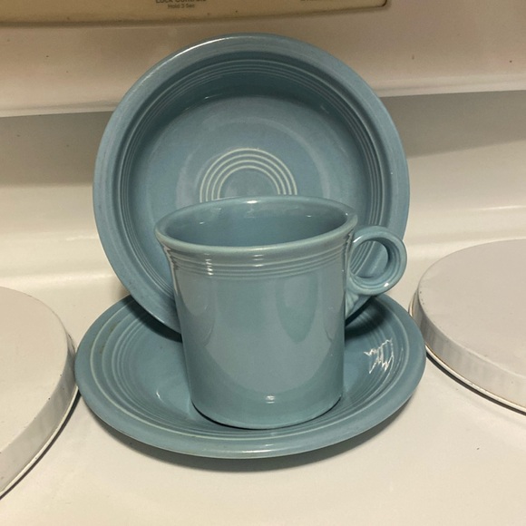 Fiesta Periwinkle 3 Piece set - Picture 1 of 5